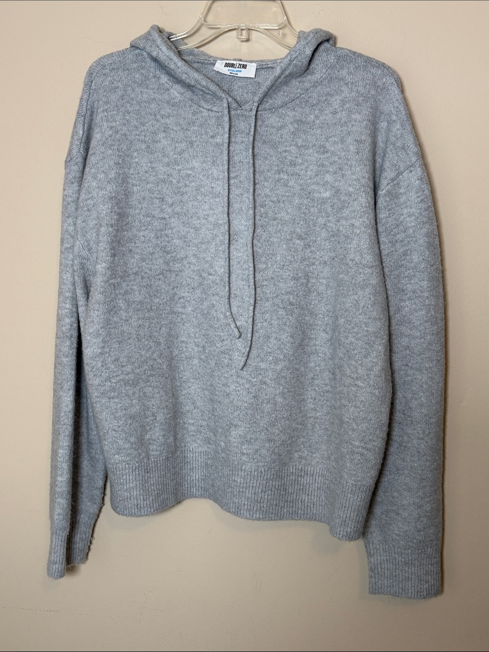 DOUBLE ZERO Sweater Hoodie, size M